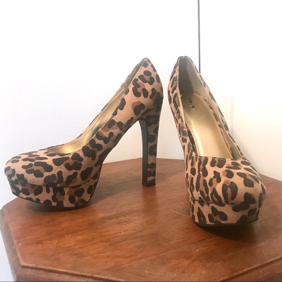 Mossimo Supply Co. Shoes - Target: Mossimo - Cheetah Print Platform Heels!
